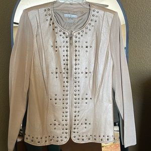 Metallic gold jacket